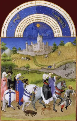 Les Très Riches Heures du Duc de Berry!  A Marvelous Tapestry of Medieval Life and Exquisite Miniature Painting