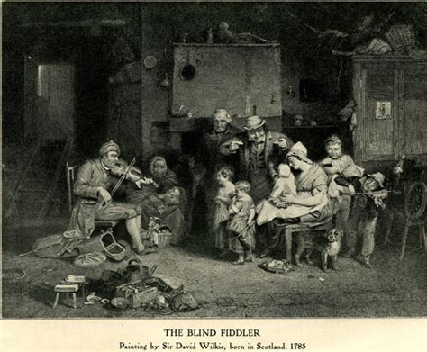 The Blind Fiddler -  A Symphony of Sorrow and Unseen Melodies!